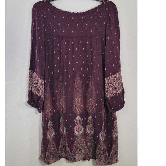 American Eagle Outfitters Dress Womens Medium Boho Chic Fairy Cowgirl Whimsical - Picture 3 of 9